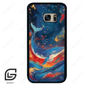 قاب گوشی سامسونگ اس 7 (Galaxy S7 ) طرح نقاشی کد 2504