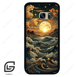 قاب گوشی سامسونگ اس 7 (Galaxy S7 ) طرح غروب کد 2505