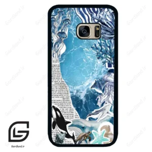 قاب گوشی سامسونگ اس 7 (Galaxy S7 ) طرح دریا کد 2516