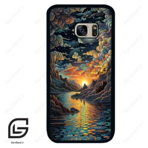 قاب گوشی سامسونگ اس 7 (Galaxy S7 ) طرح نقاشی کد 2519