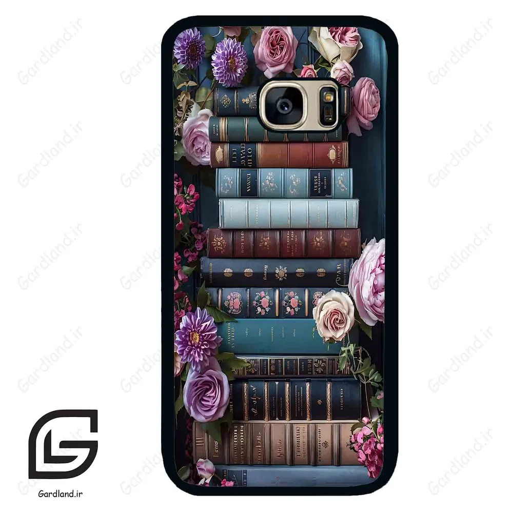 قاب گوشی سامسونگ اس 7 (Galaxy S7 ) طرح کتابخانه کد 2530