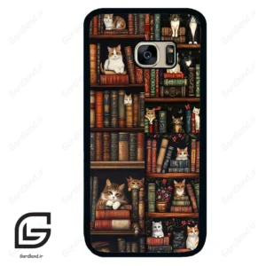 قاب گوشی سامسونگ اس 7 (Galaxy S7 ) طرح کتابخانه کد 2532