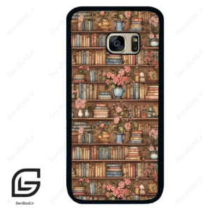 قاب گوشی سامسونگ اس 7 (Galaxy S7 ) طرح کتابخانه کد 2535
