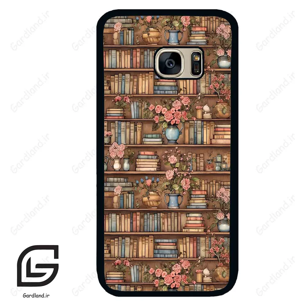 قاب گوشی سامسونگ اس 7 (Galaxy S7 ) طرح کتابخانه کد 2535