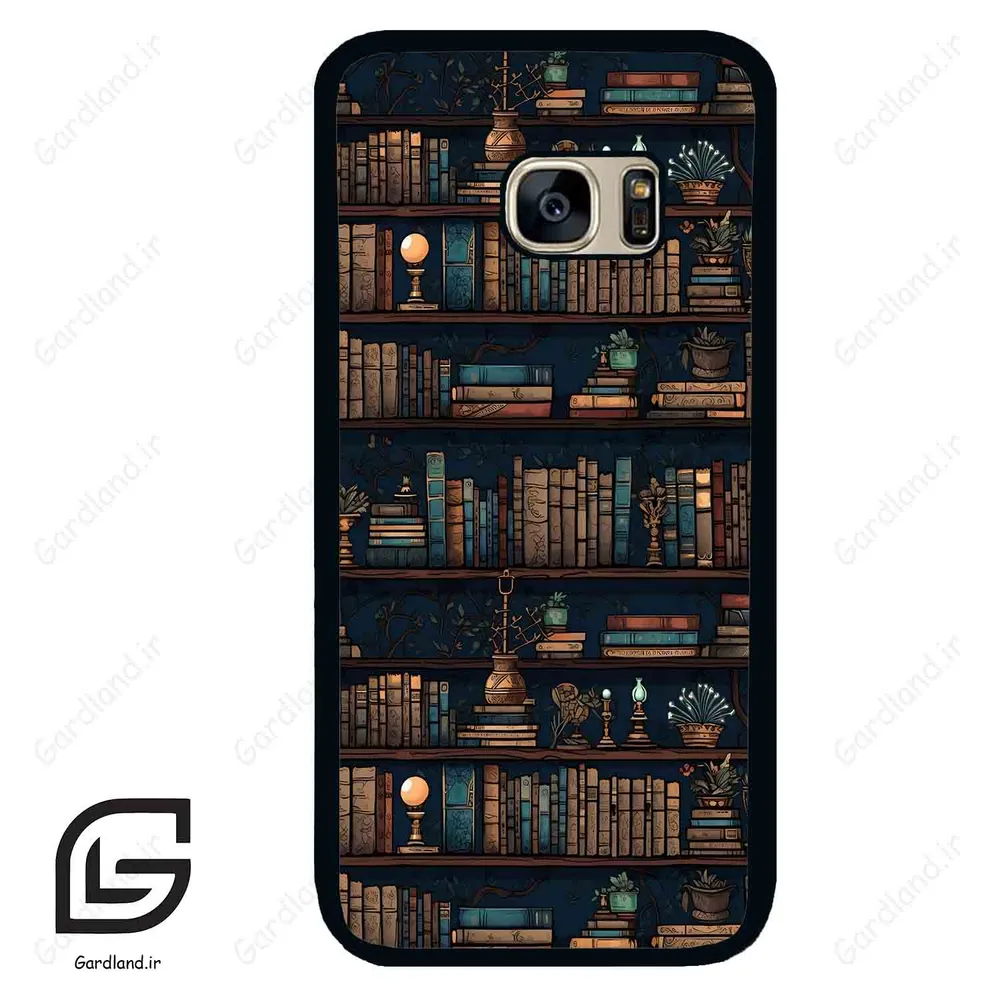 قاب گوشی سامسونگ اس 7 (Galaxy S7 ) طرح کتابخانه کد 2536