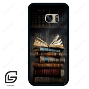 قاب گوشی سامسونگ اس 7 (Galaxy S7 ) طرح کتابخانه کد 2539