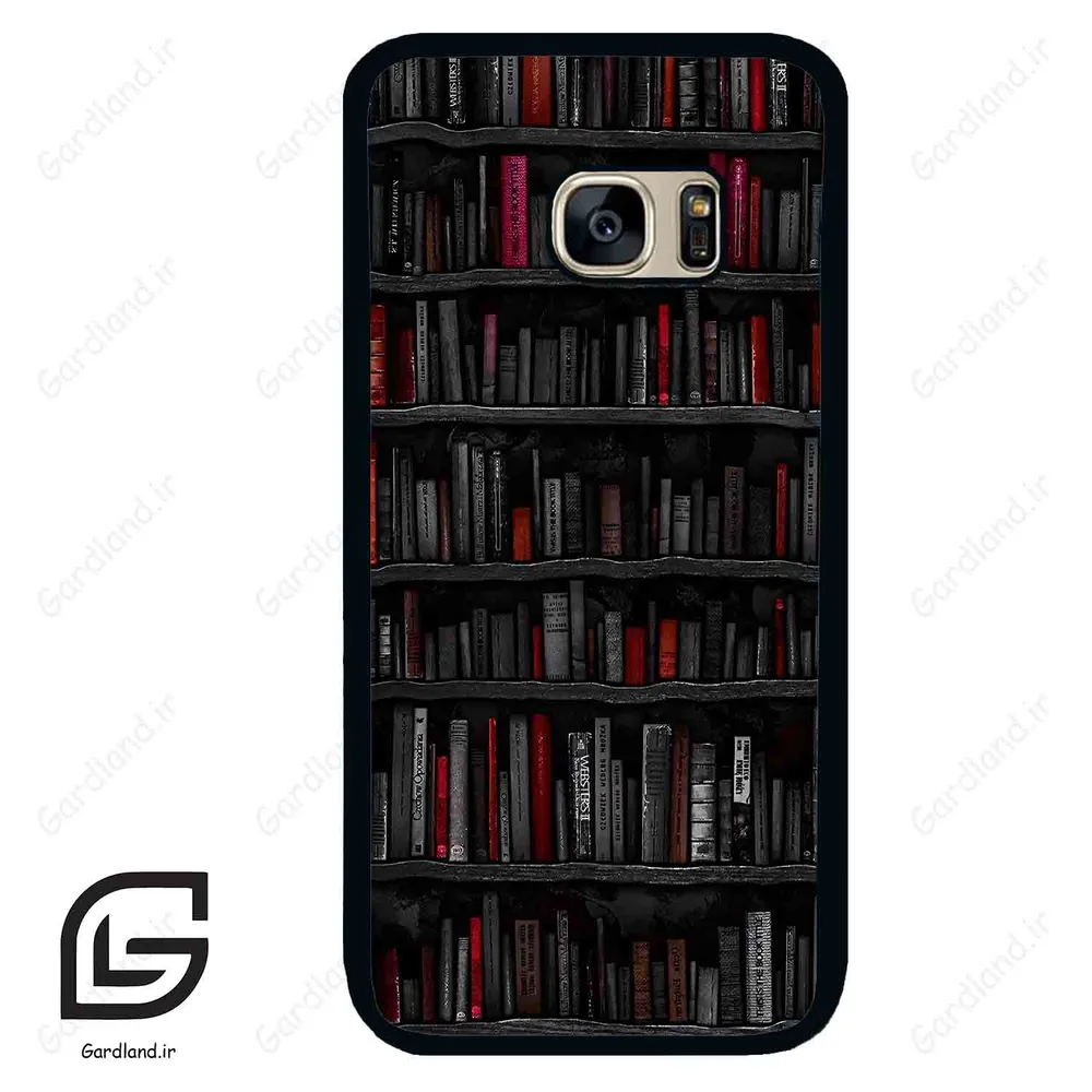 قاب گوشی سامسونگ اس 7 (Galaxy S7 ) طرح کتابخانه کد 2540