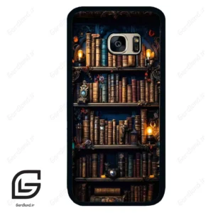 قاب گوشی سامسونگ اس 7 (Galaxy S7 ) طرح کتابخانه کد 2541