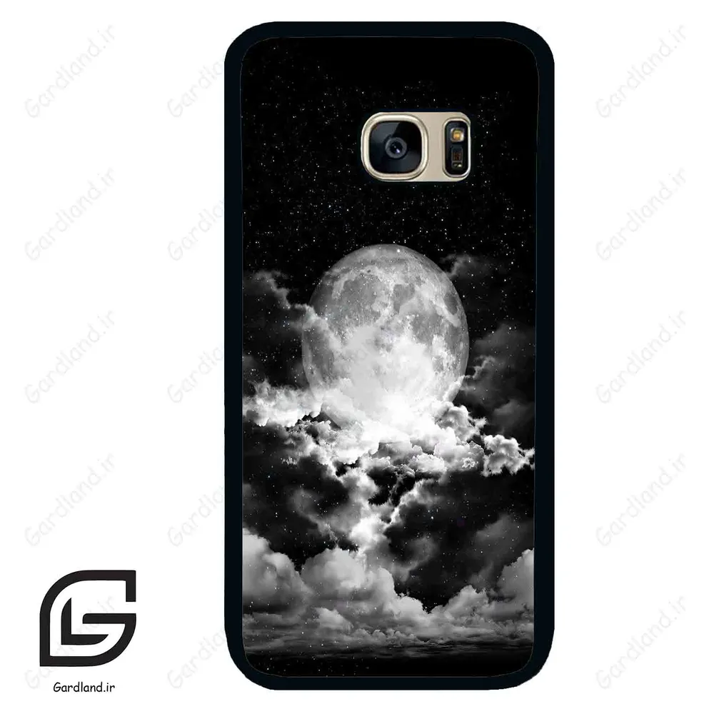 قاب گوشی سامسونگ اس 7 (Galaxy S7 ) طرح ماه کد 2544