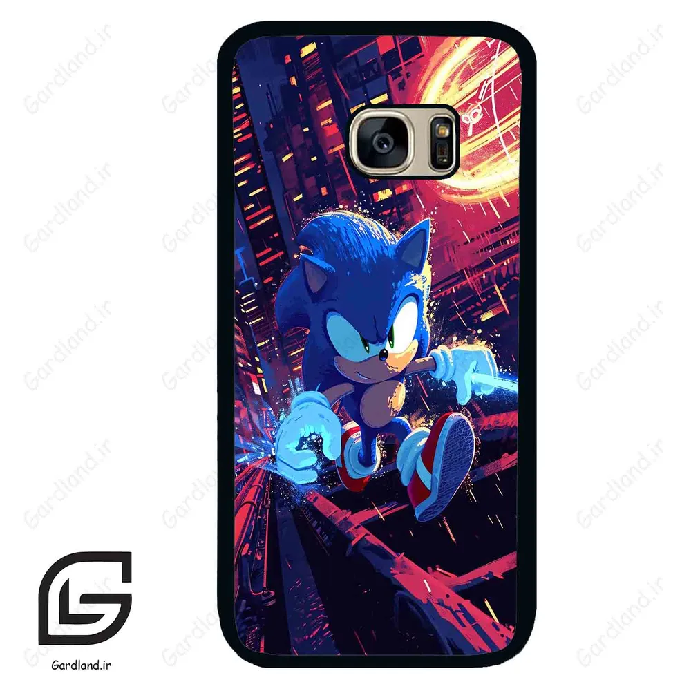 قاب گوشی سامسونگ اس 7 (Galaxy S7 ) طرح سونیک کد 2555