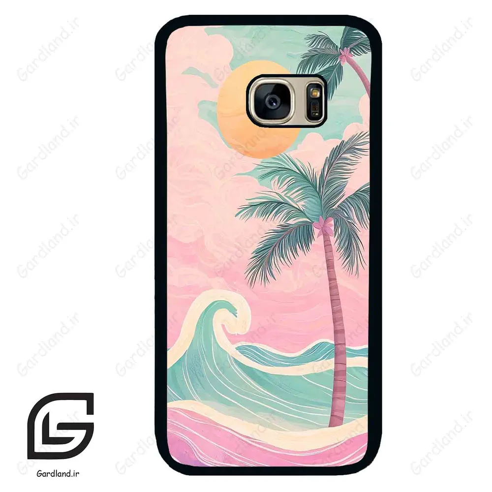 قاب گوشی سامسونگ اس 7 (Galaxy S7 ) طرح نقاشی کد 2566