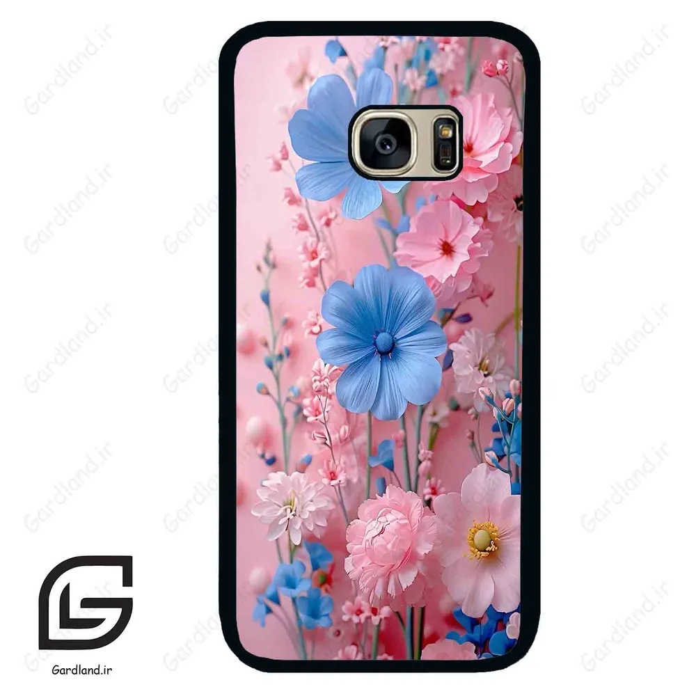قاب گوشی سامسونگ اس 7 (Galaxy S7 ) طرح گل کد 2576