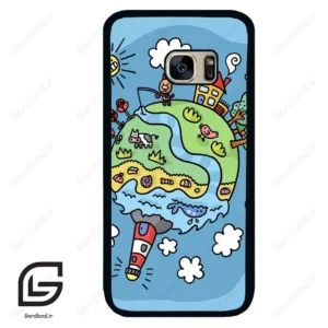 قاب گوشی سامسونگ اس 7 (Galaxy S7 ) طرح کودکانه کد 2599