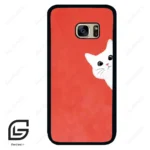 قاب گوشی سامسونگ اس 7 (Galaxy S7 ) طرح گربه کد 2609