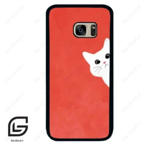 قاب گوشی سامسونگ اس 7 (Galaxy S7 ) طرح گربه کد 2609