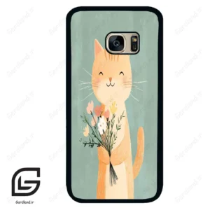 قاب گوشی سامسونگ اس 7 (Galaxy S7 ) طرح گربه کد 2619