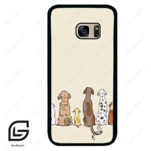 قاب گوشی سامسونگ اس 7 (Galaxy S7 ) طرح سگ کد 2630