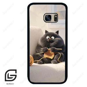 قاب گوشی سامسونگ اس 7 (Galaxy S7 ) طرح گربه کد 2639