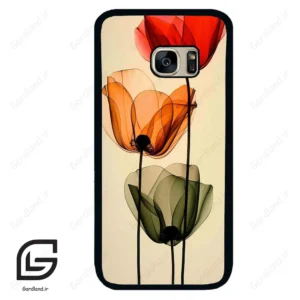 قاب گوشی سامسونگ اس 7 (Galaxy S7 ) طرح گل کد 2650