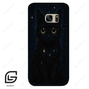 قاب گوشی سامسونگ اس 7 (Galaxy S7 ) طرح گربه کد 2655