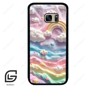 قاب گوشی سامسونگ اس 7 (Galaxy S7 ) طرح رنگارنگ کد 2656