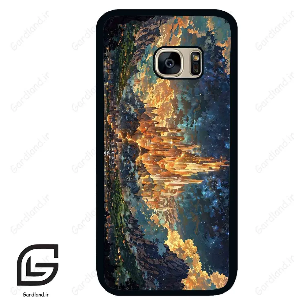 قاب گوشی سامسونگ اس 7 (Galaxy S7 ) طرح نقاشی کد 2658