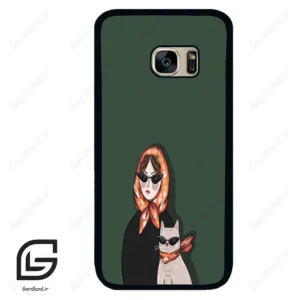 قاب گوشی سامسونگ اس 7 (Galaxy S7 ) طرح دخترانه کد 2672