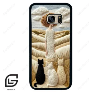 قاب گوشی سامسونگ اس 7 (Galaxy S7 ) طرح دخترانه کد 2679