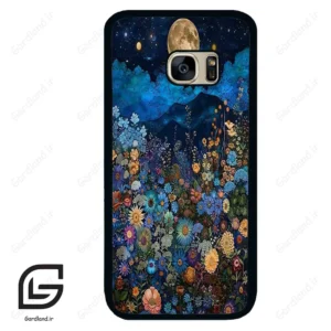 قاب گوشی سامسونگ اس 7 (Galaxy S7 ) طرح گل کد 2681