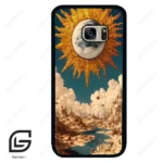قاب گوشی سامسونگ اس 7 (Galaxy S7 ) طرح خورشید کد 2694