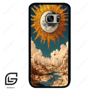 قاب گوشی سامسونگ اس 7 (Galaxy S7 ) طرح خورشید کد 2694