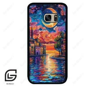 قاب گوشی سامسونگ اس 7 (Galaxy S7 ) طرح ماه کد 2699
