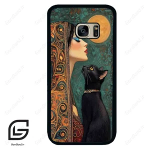قاب گوشی سامسونگ اس 7 (Galaxy S7 ) طرح خاتون کد 2712