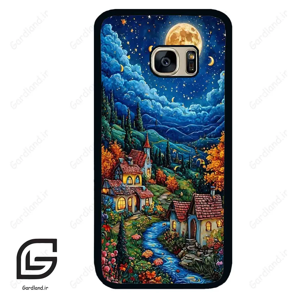 قاب گوشی سامسونگ اس 7 (Galaxy S7 ) طرح دهکده کد 2732