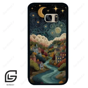 قاب گوشی سامسونگ اس 7 (Galaxy S7 ) طرح دهکده کد 2736