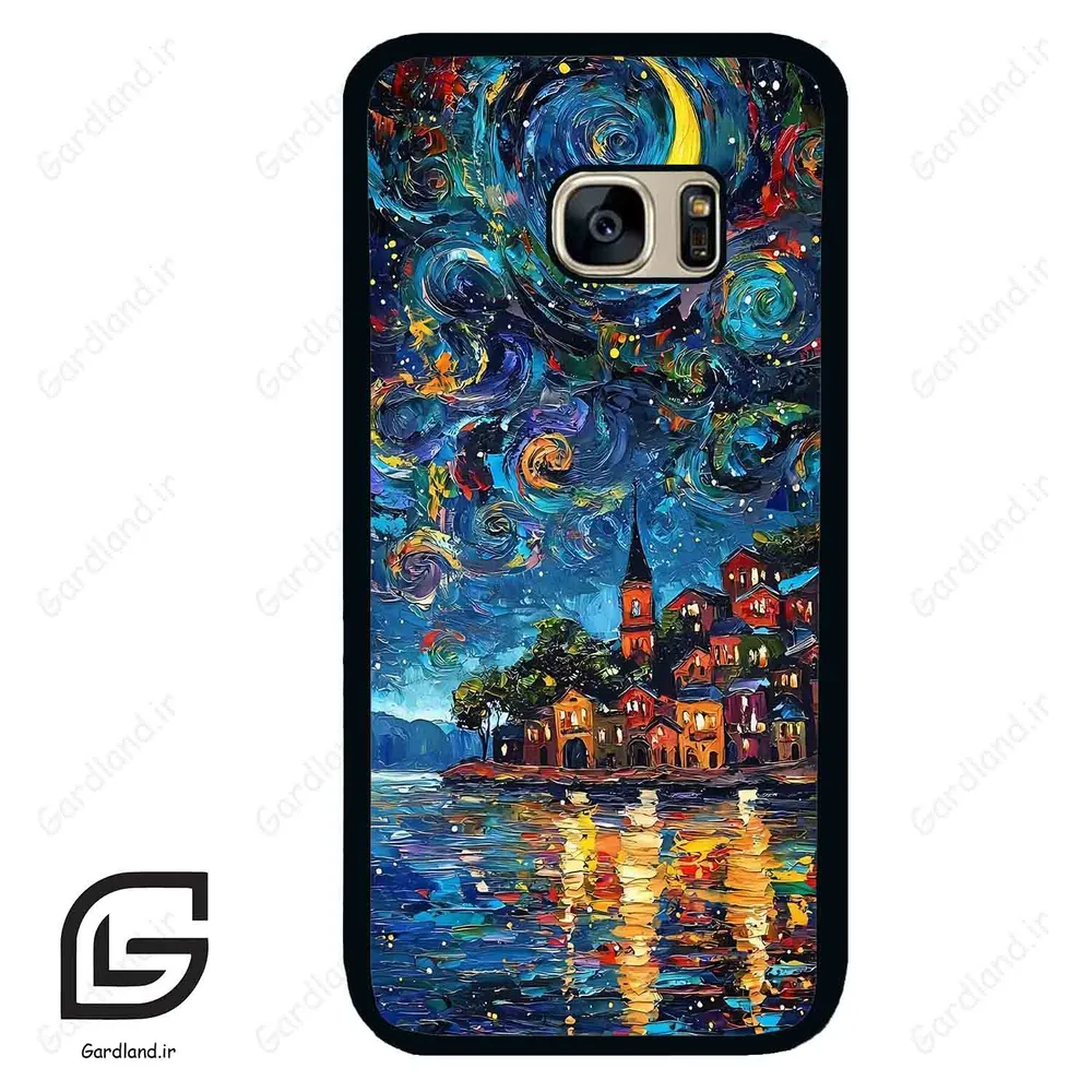 قاب گوشی سامسونگ اس 7 (Galaxy S7 ) طرح نقاشی کد 2742