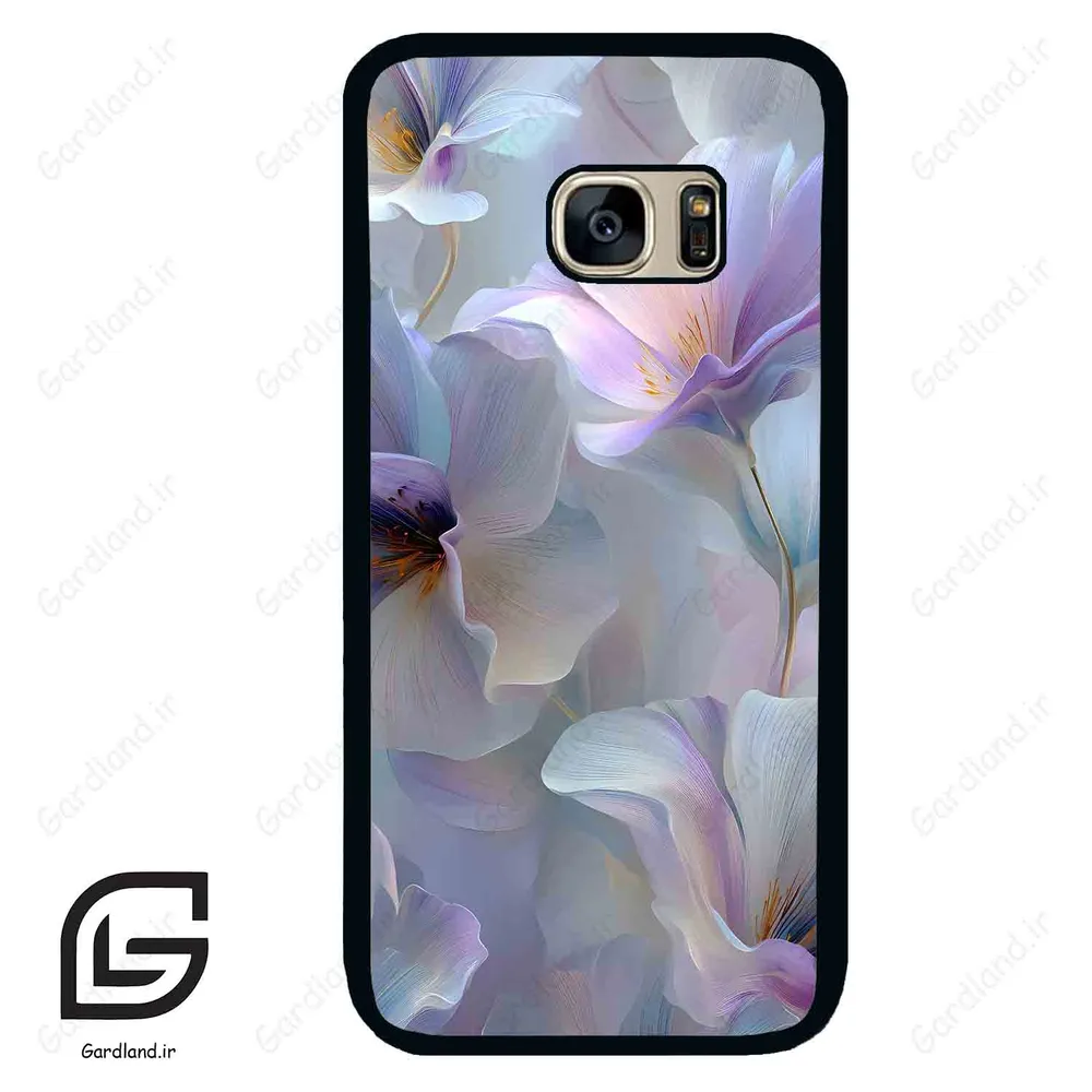 قاب گوشی سامسونگ اس 7 (Galaxy S7 ) طرح گل کد 2748