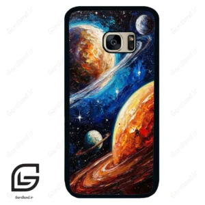 قاب گوشی سامسونگ اس 7 (Galaxy S7 ) طرح زحل کد 2765