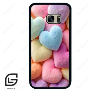قاب گوشی سامسونگ اس 7 (Galaxy S7 ) طرح قلبی کد 2782