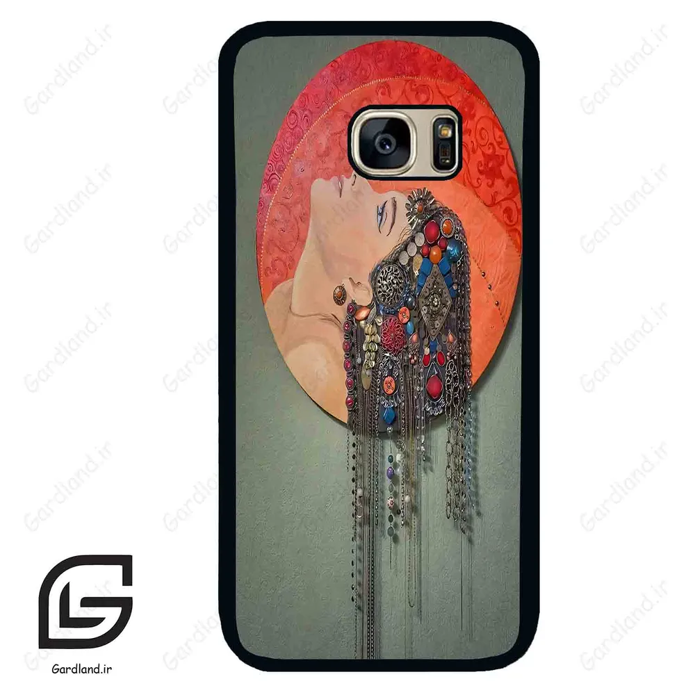 قاب گوشی سامسونگ اس 7 (Galaxy S7 ) طرح دخترانه کد 2787