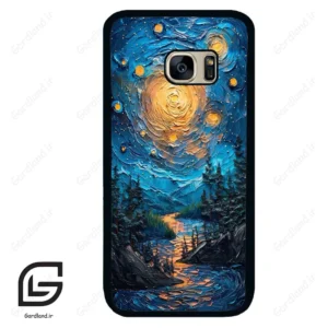 قاب گوشی سامسونگ اس 7 (Galaxy S7 ) طرح ابرنگ کد 2792