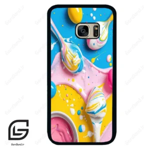 قاب گوشی سامسونگ اس 7 (Galaxy S7 ) طرح رنگارنگ کد 2793