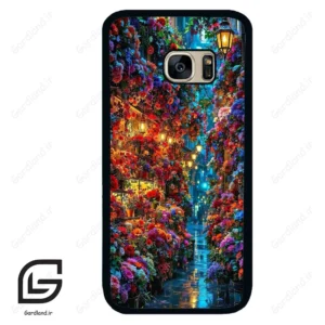 قاب گوشی سامسونگ اس 7 (Galaxy S7 ) طرح گل کد 2794