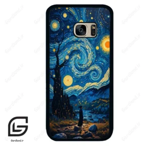 قاب گوشی سامسونگ اس 7 (Galaxy S7 ) طرح شب کد 2801