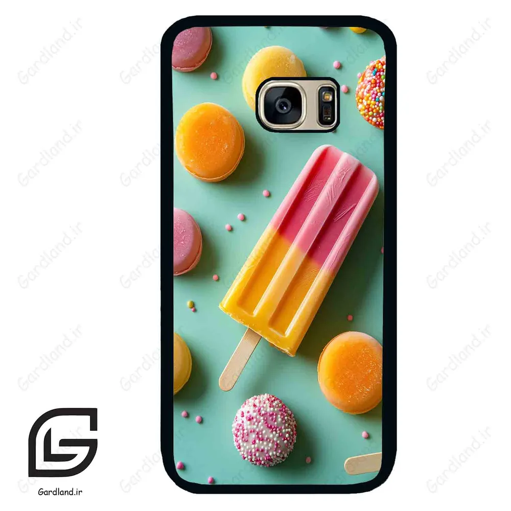 قاب گوشی سامسونگ اس 7 (Galaxy S7 ) طرح بستنی کد 2811