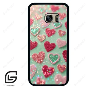 قاب گوشی سامسونگ اس 7 (Galaxy S7 ) طرح قلب کد 2812