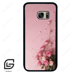 قاب گوشی سامسونگ اس 7 (Galaxy S7 ) طرح گل کد 2813
