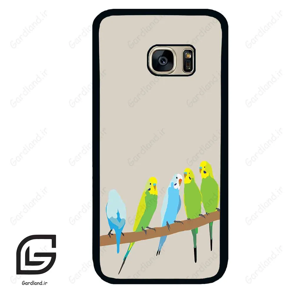قاب گوشی سامسونگ اس 7 (Galaxy S7 ) طرح پرنده کد 2818
