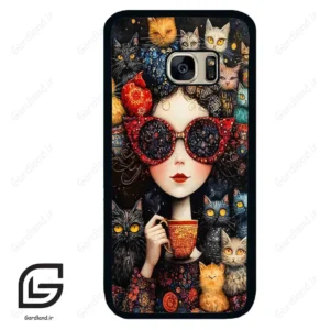 قاب گوشی سامسونگ اس 7 (Galaxy S7 ) طرح دخترانه کد 2829