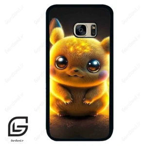 قاب گوشی سامسونگ اس 7 (Galaxy S7 ) طرح پیکاچو کد 2830
